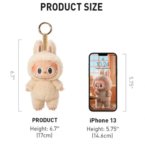 POP MART LABUBU “SOYMILK”V1 Exciting MacaronDOLL ONLY (Read